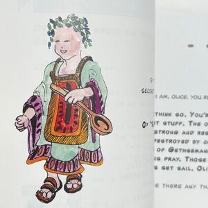 Olice The Adventure of Olive Oil Cookbook Illustrated Italian Olio Gift Idea